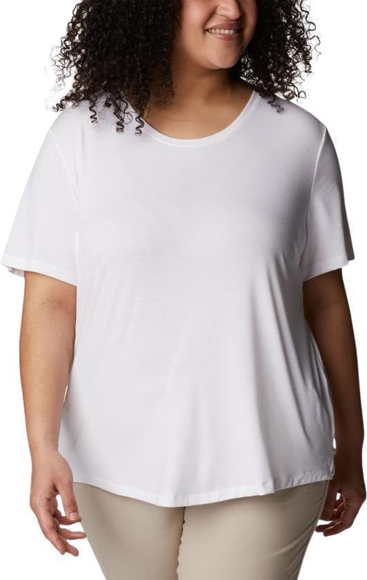 Slack Water Knit Tee II, Extended - Womens - White 1