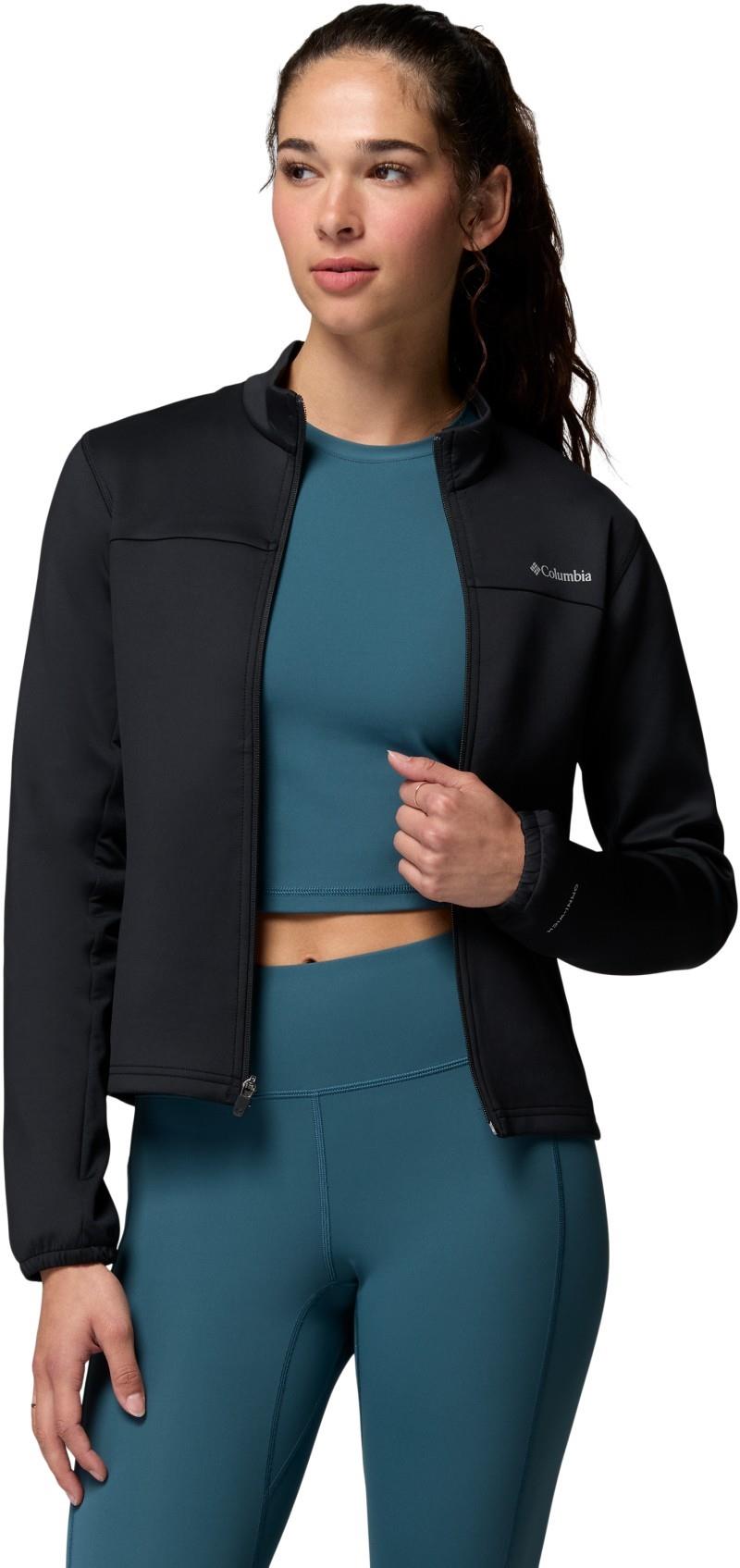 Sloan Crest Spacer Fleece Full Zip - Womens - black 1