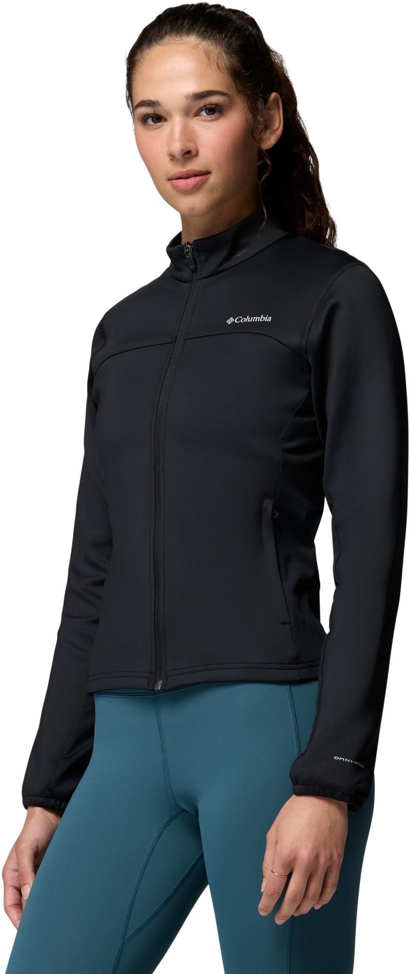 Sloan Crest Spacer Fleece Full Zip - Womens - black 1