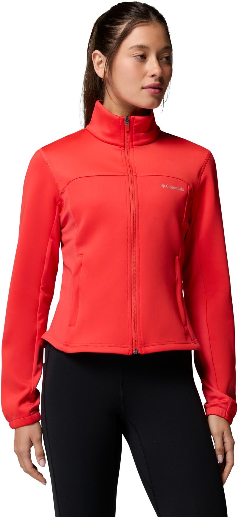 Sloan Crest Spacer Fleece Full Zip - Womens - poppy red 1