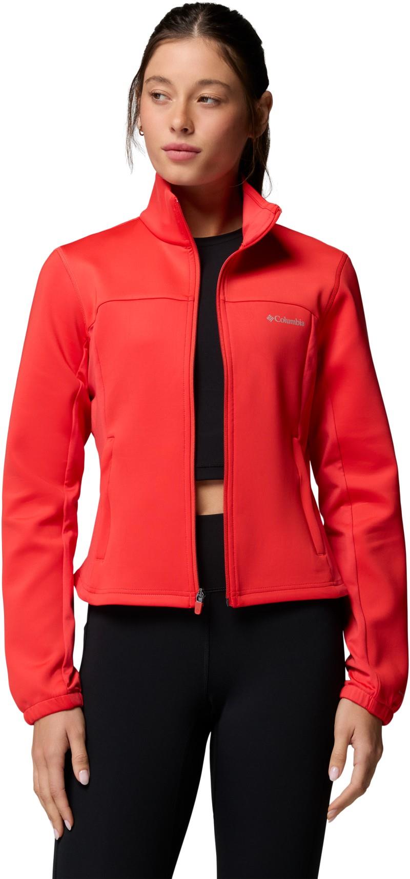 Sloan Crest Spacer Fleece Full Zip - Womens - poppy red 1