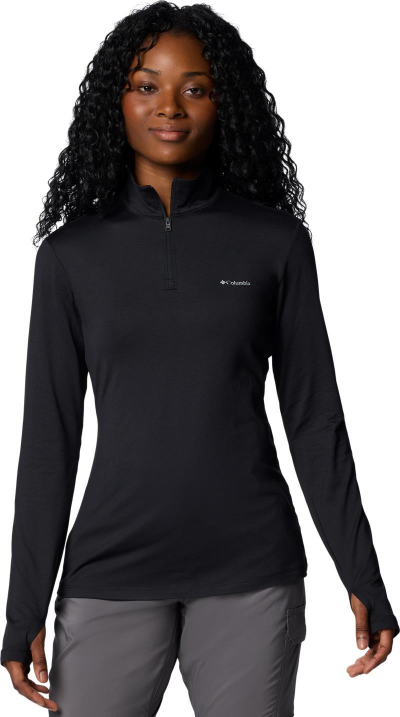 Sloan Ridge 1/4 Zip - Womens - Black 1