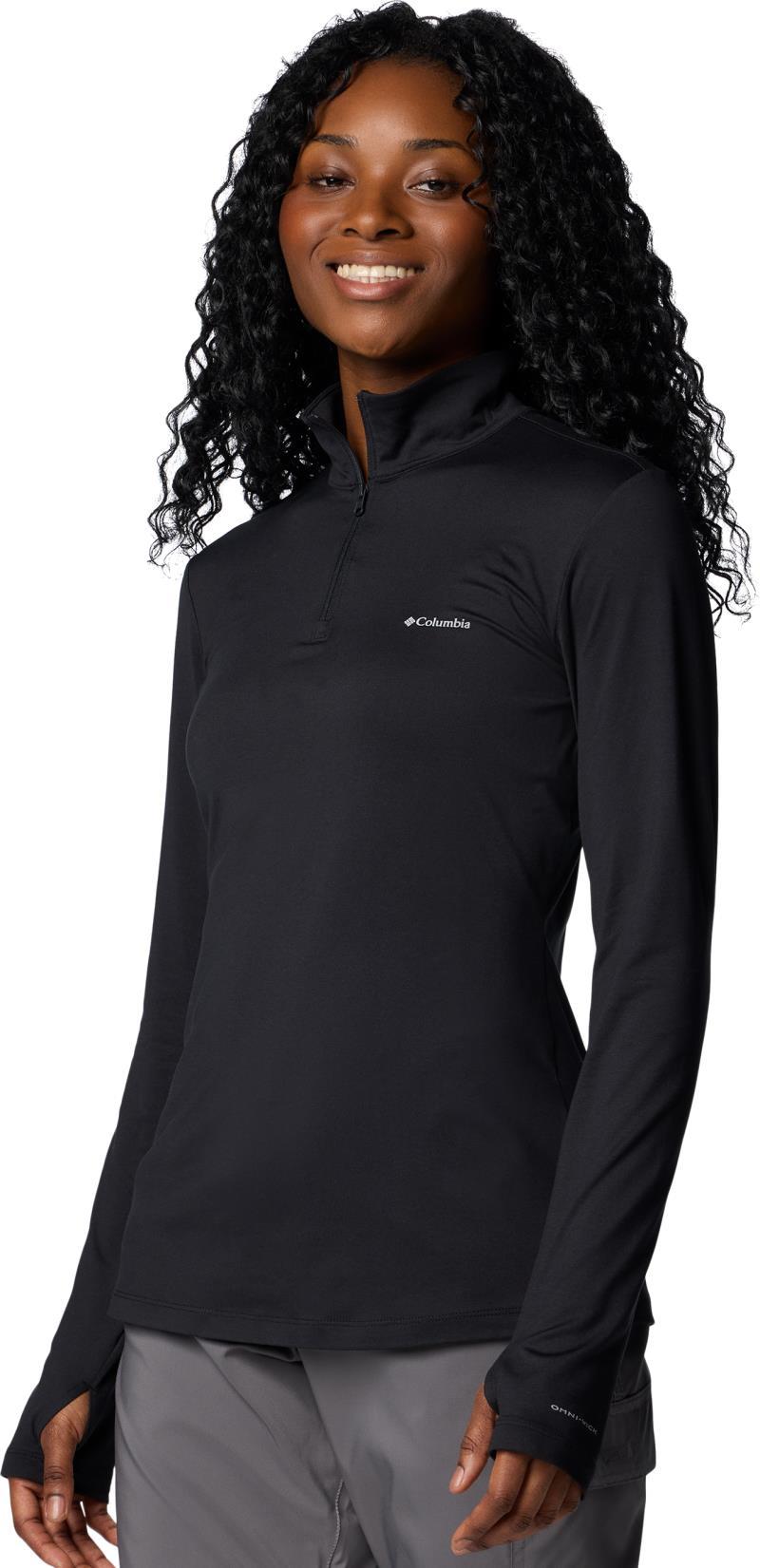 Sloan Ridge 1/4 Zip - Womens - Black 2
