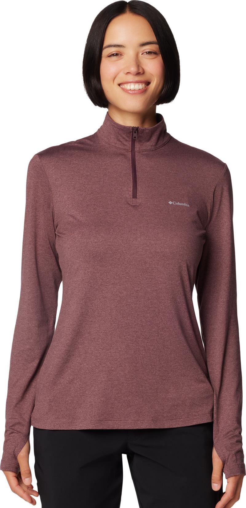 Sloan Ridge 1/4 Zip - Womens - Moonvista Heather 1