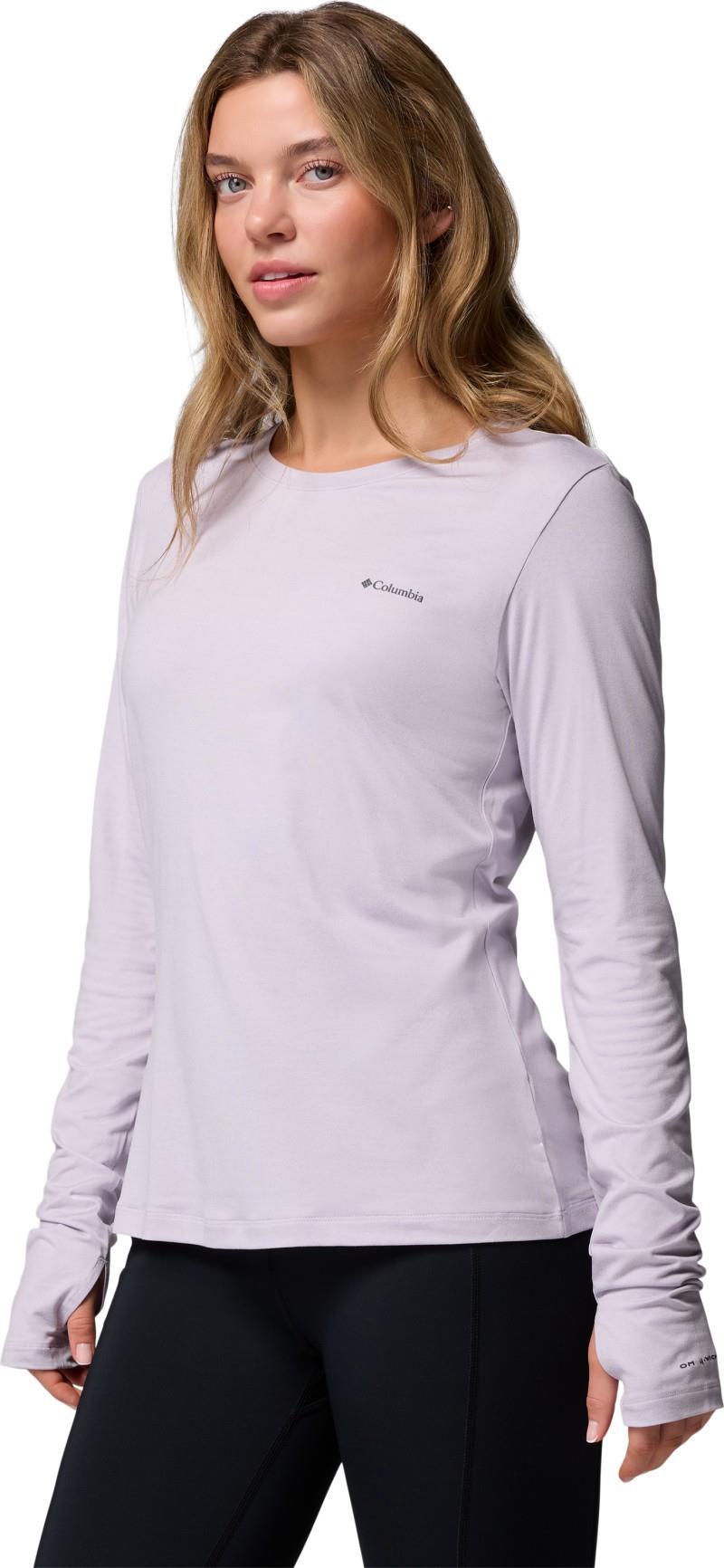 Sloan Ridge LS Shirt - Womens - lavender pearl heather 1