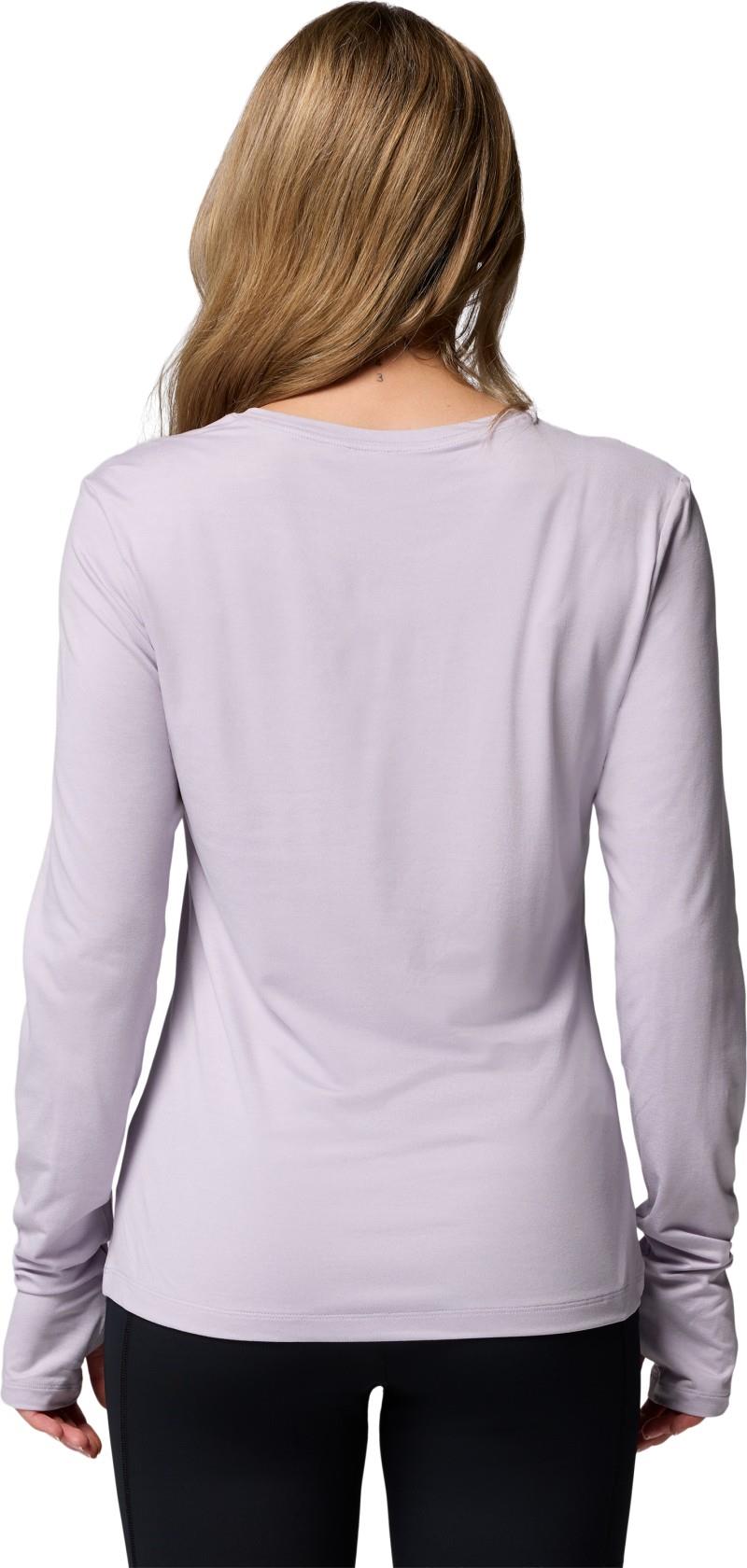 Sloan Ridge LS Shirt - Womens - lavender pearl heather 1