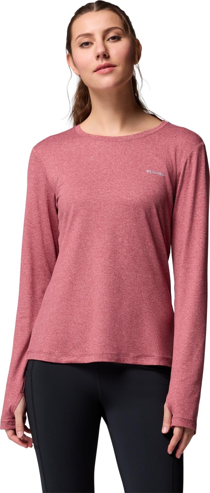 Sloan Ridge LS Shirt - Womens - rich wine heather 1