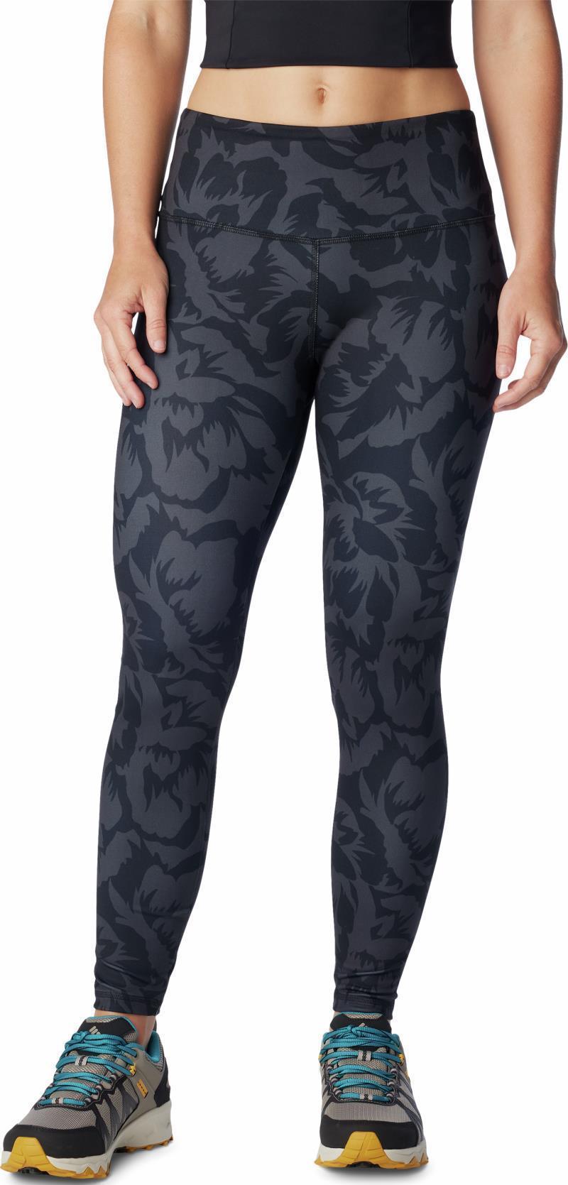 Sloan Ridge Leggings, Reg - Womens - Black Peonies Tonal 1
