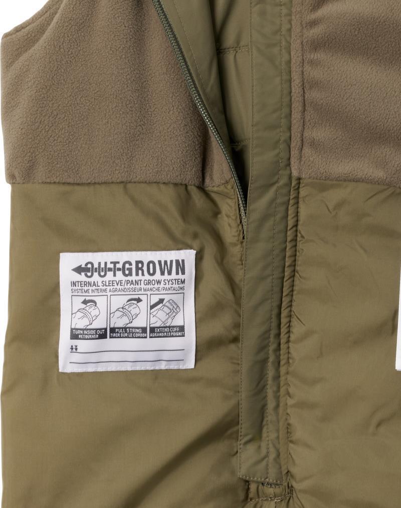 Snowslope III Bibs - Youth - Stone Green 3