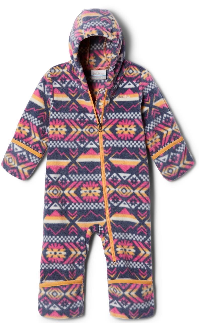 Snowtop II Bunting - Infant - Sunset Peach Checkered Peaks 1