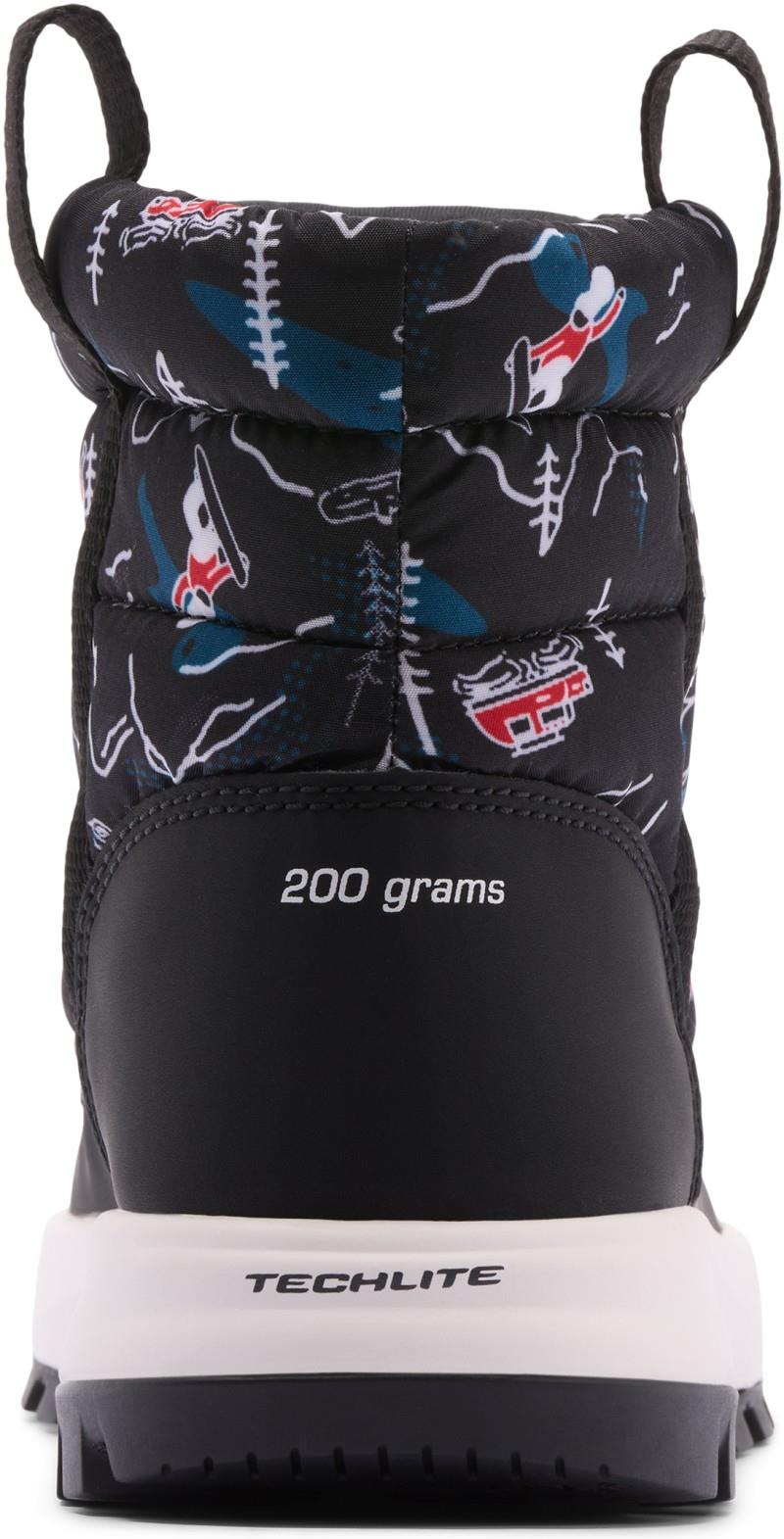Snowtrot Mid - Youth - black / black mountopia 1