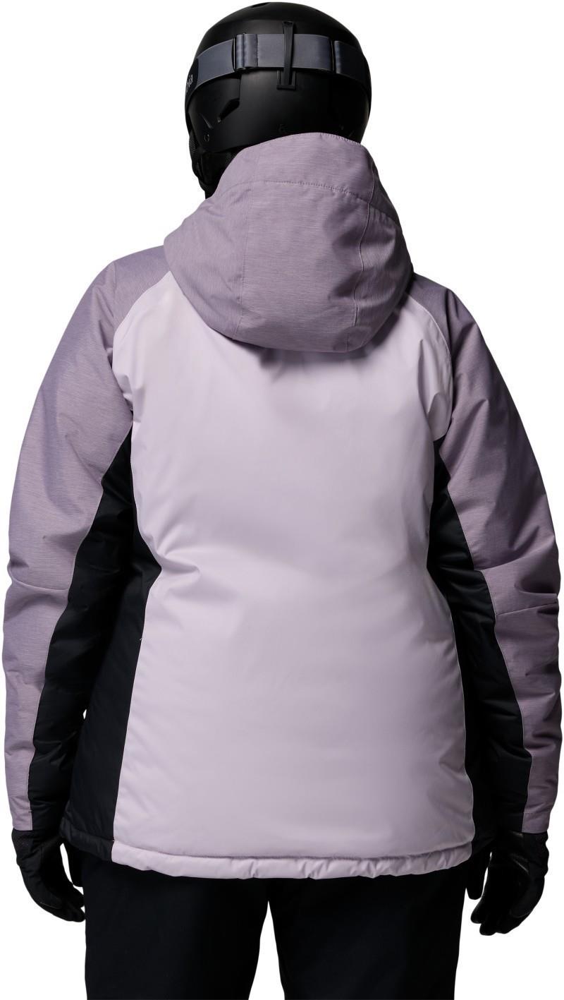 Snowy Summit Insulated Jacket, Extended - Womens - lavender pearl / black / shale purple cross dye 1