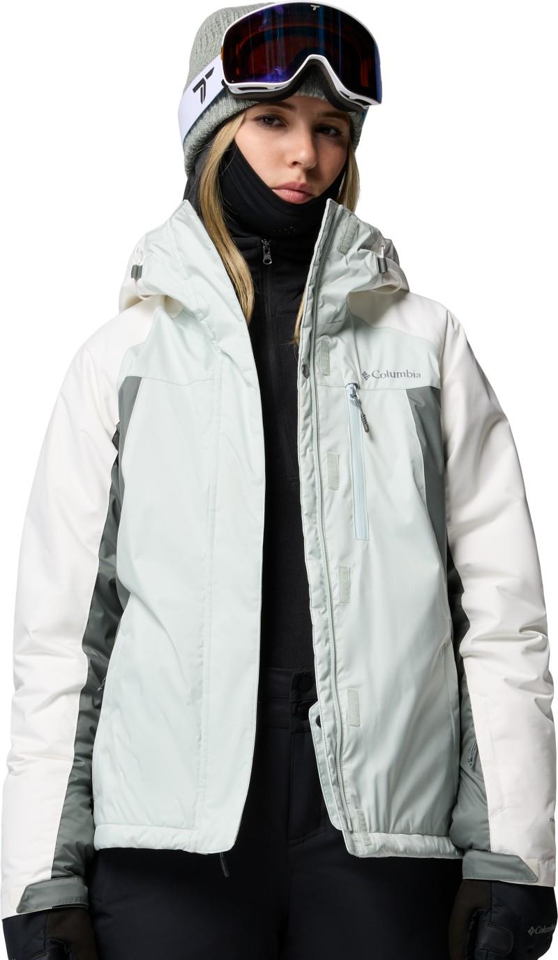 Snowy Summit Insulated Jacket, Extended - Womens - tea light / sedona sage / sea salt x dye 1