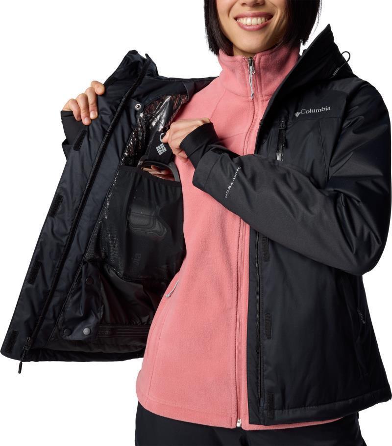 Snowy Summit Insulated Jacket - Womens - Black / Black Dobby 4