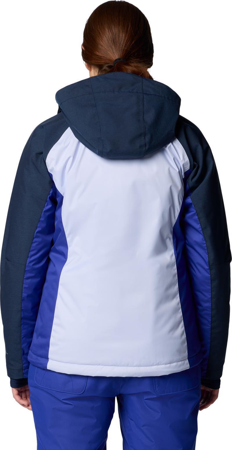 Snowy Summit Insulated Jacket - Womens - Snowdrift / Clematis Blue / Collegiate Navy CDye 3