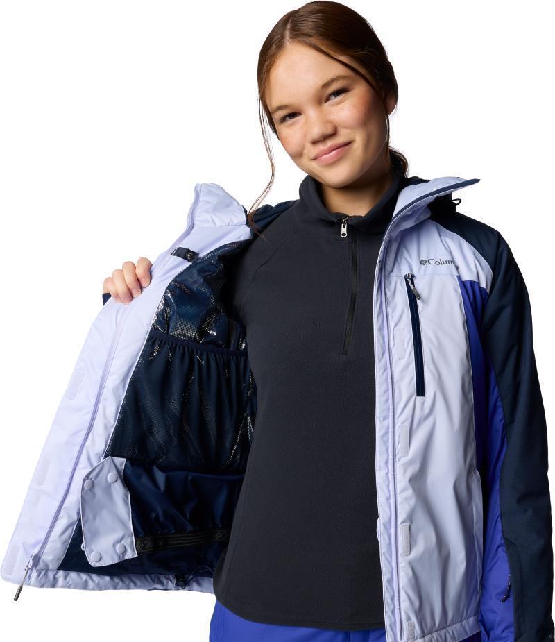 Snowy Summit Insulated Jacket - Womens - Snowdrift / Clematis Blue / Collegiate Navy CDye 4