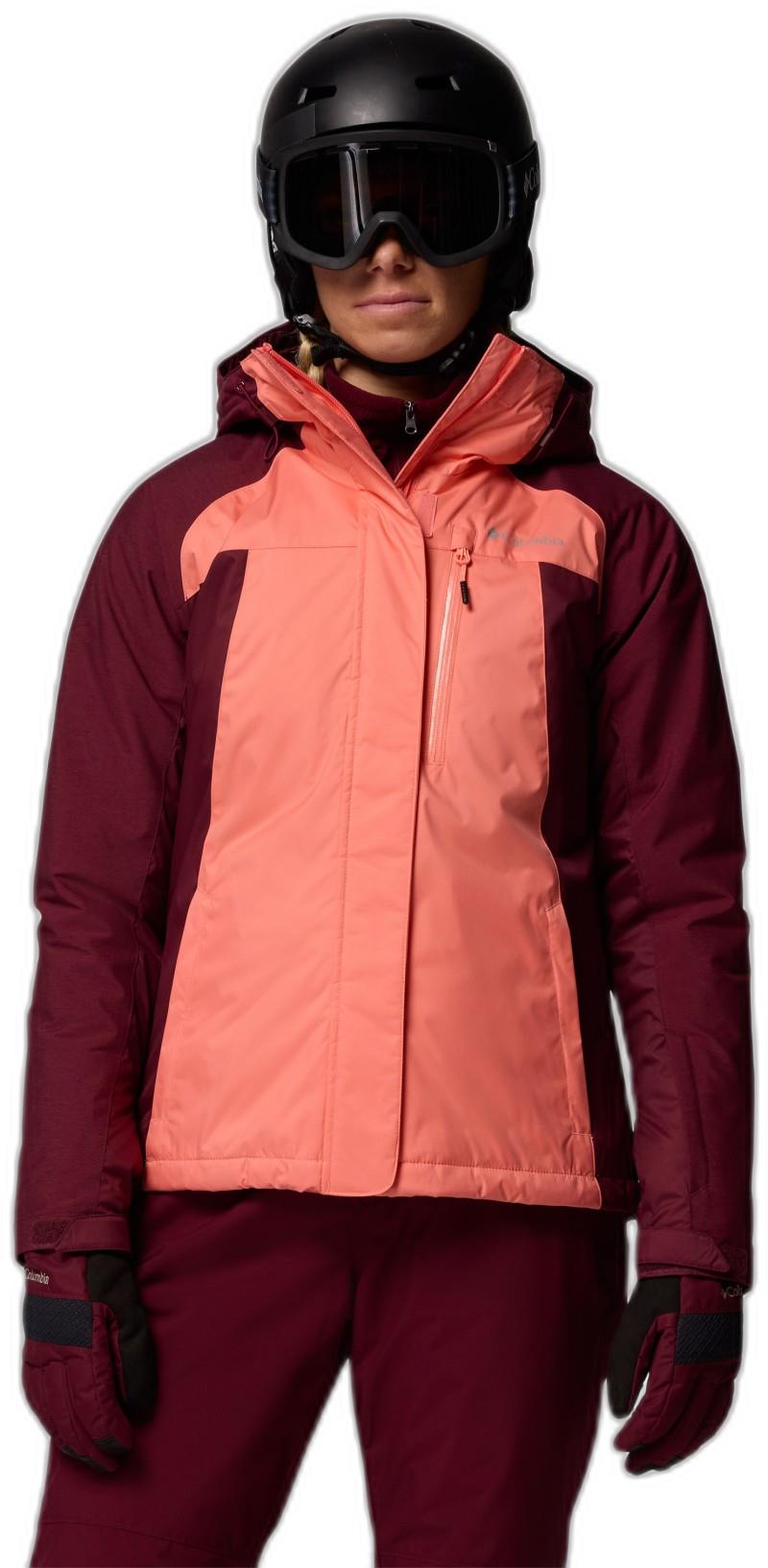 Snowy Summit Insulated Jacket - Womens - alpenglow / rich wine cross dye 1