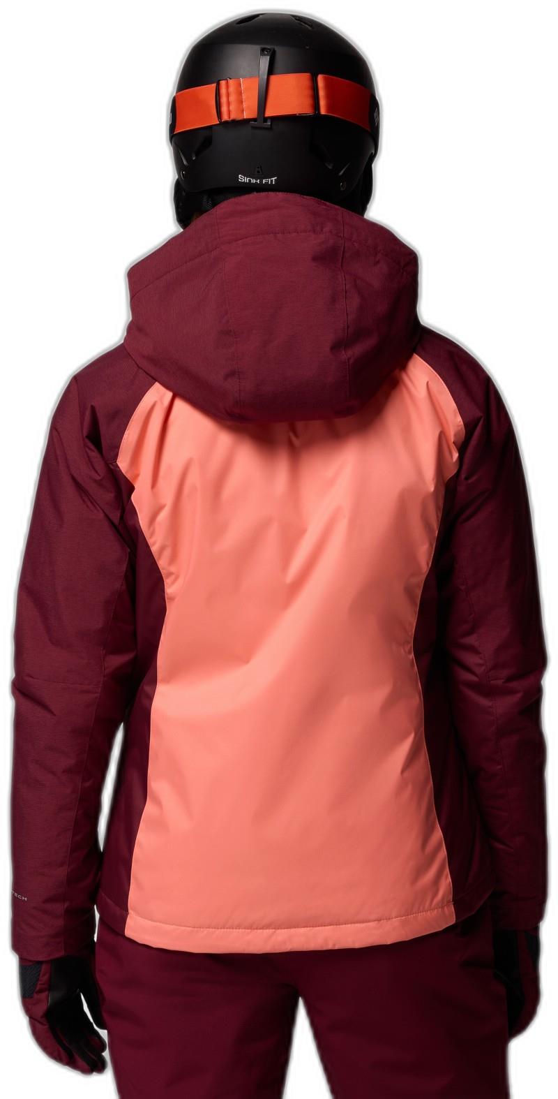 Snowy Summit Insulated Jacket - Womens - alpenglow / rich wine cross dye 1