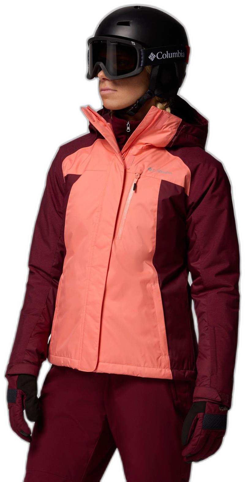Snowy Summit Insulated Jacket - Womens - alpenglow / rich wine cross dye 1