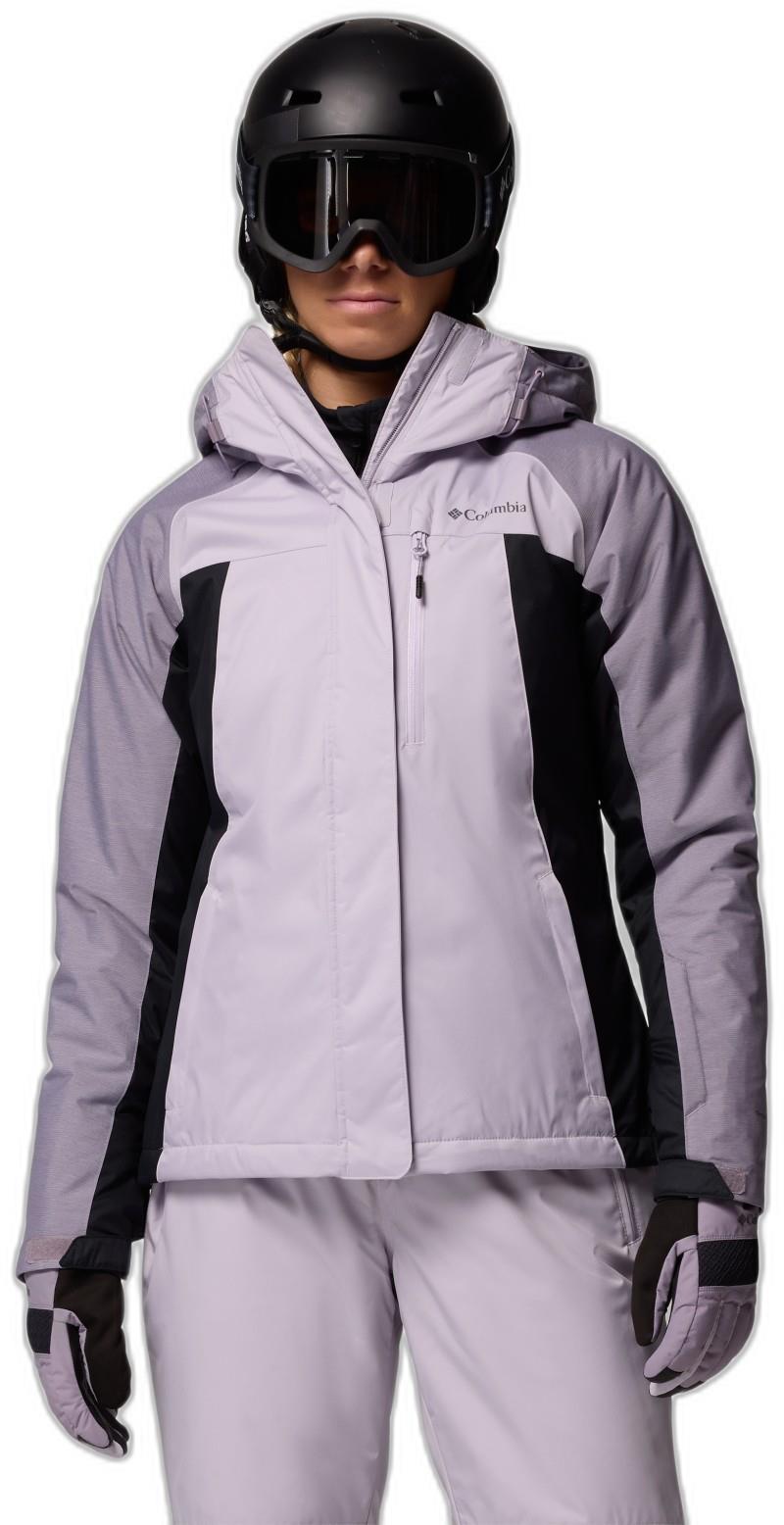 Snowy Summit Insulated Jacket - Womens - lavender pearl / black / shale purple cross dye 1