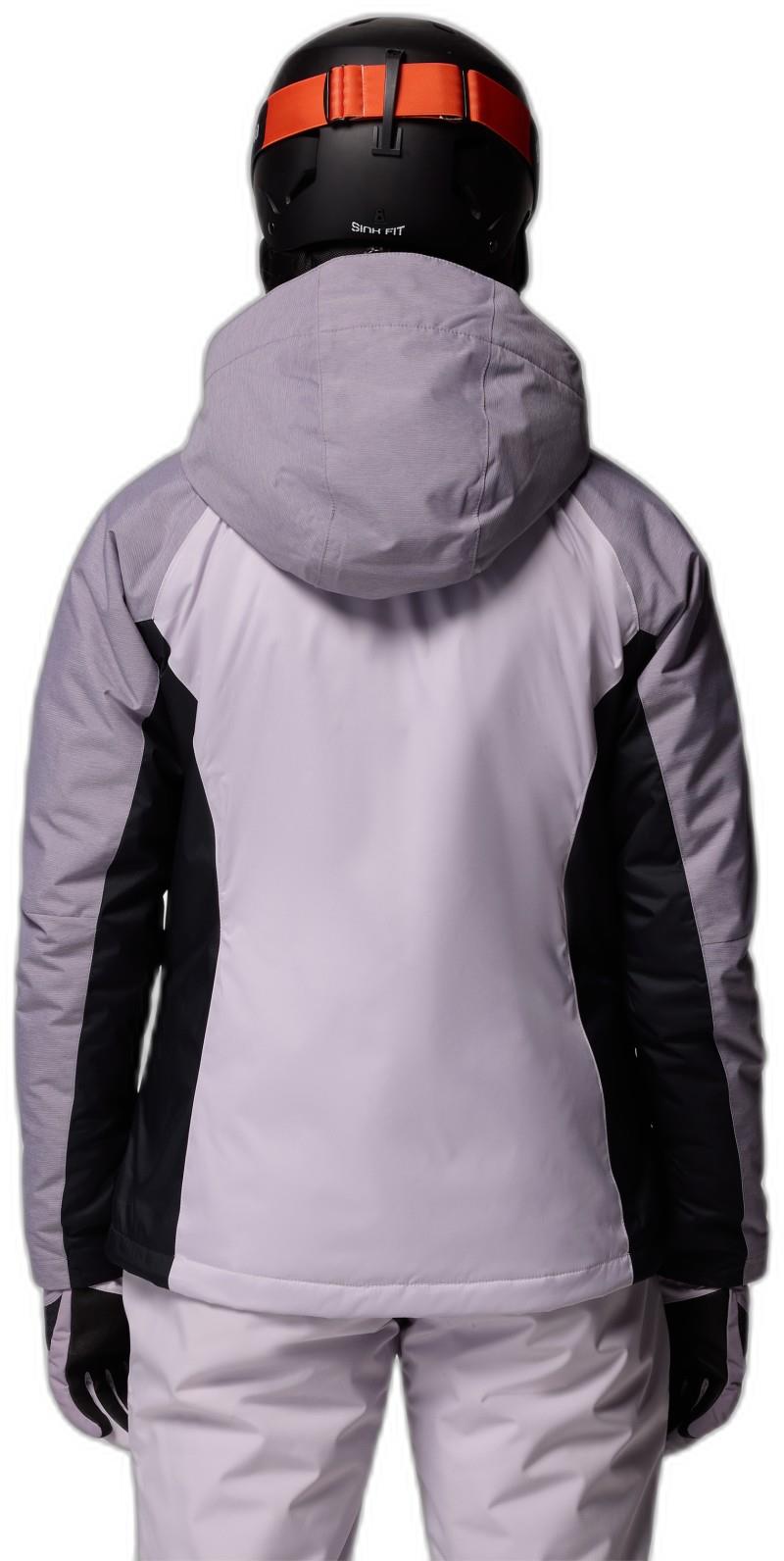 Snowy Summit Insulated Jacket - Womens - lavender pearl / black / shale purple cross dye 1