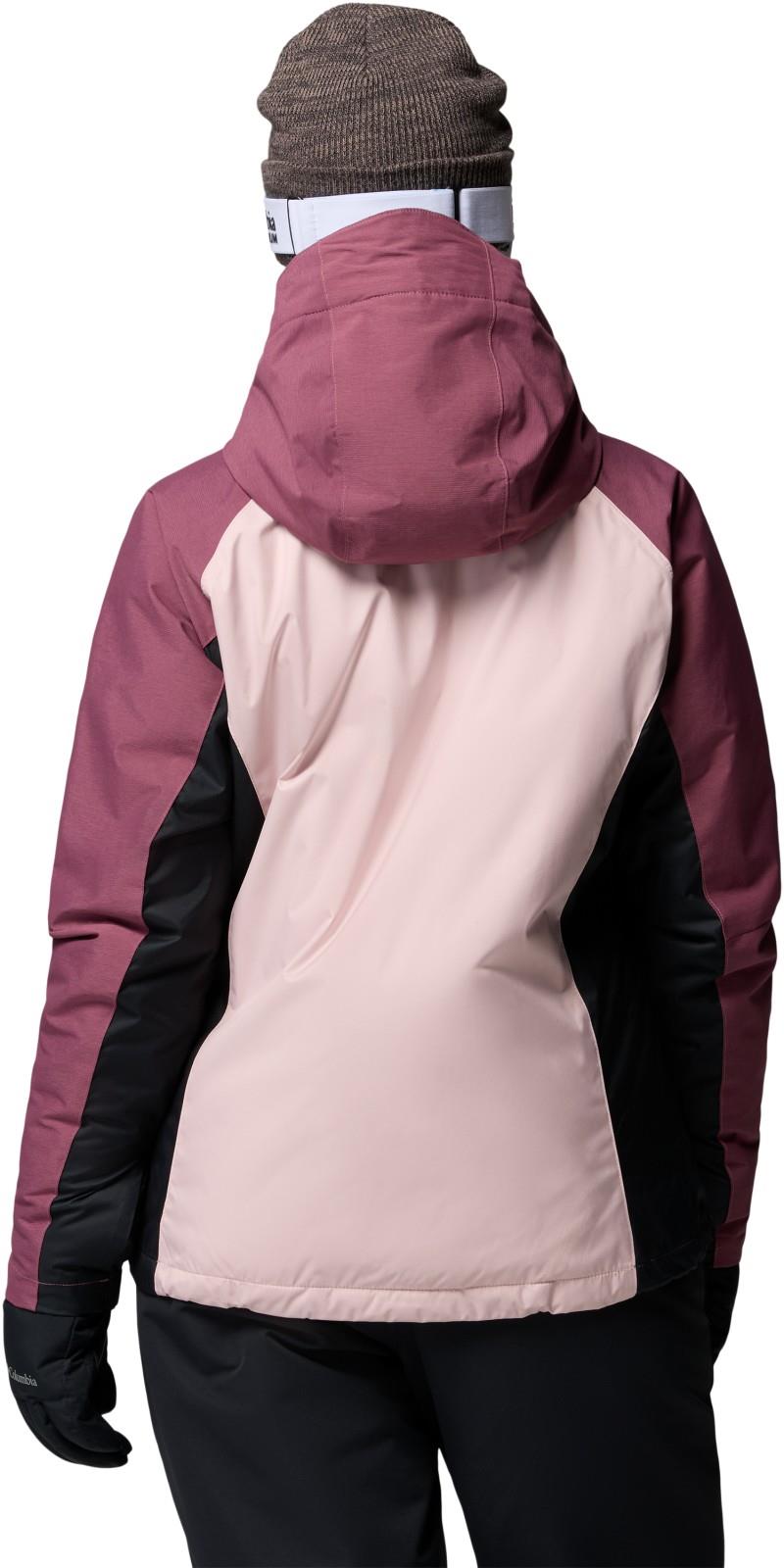 Snowy Summit Insulated Jacket - Womens - mineral pink / black / antique mauve x dye 1
