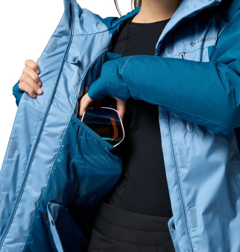 Snowy Summit Insulated Jacket - Womens - rainy day / phoenix blue cross dye 1
