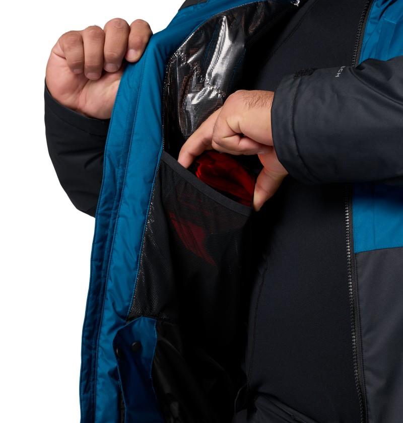 Snowy Summit Jacket, Extended - Mens - phoenix blue / black 1
