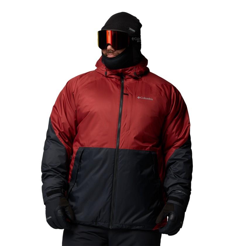 Snowy Summit Jacket, Extended - Mens - red oxide / black 1