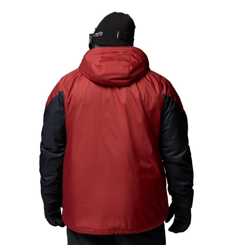 Snowy Summit Jacket, Extended - Mens - red oxide / black 1
