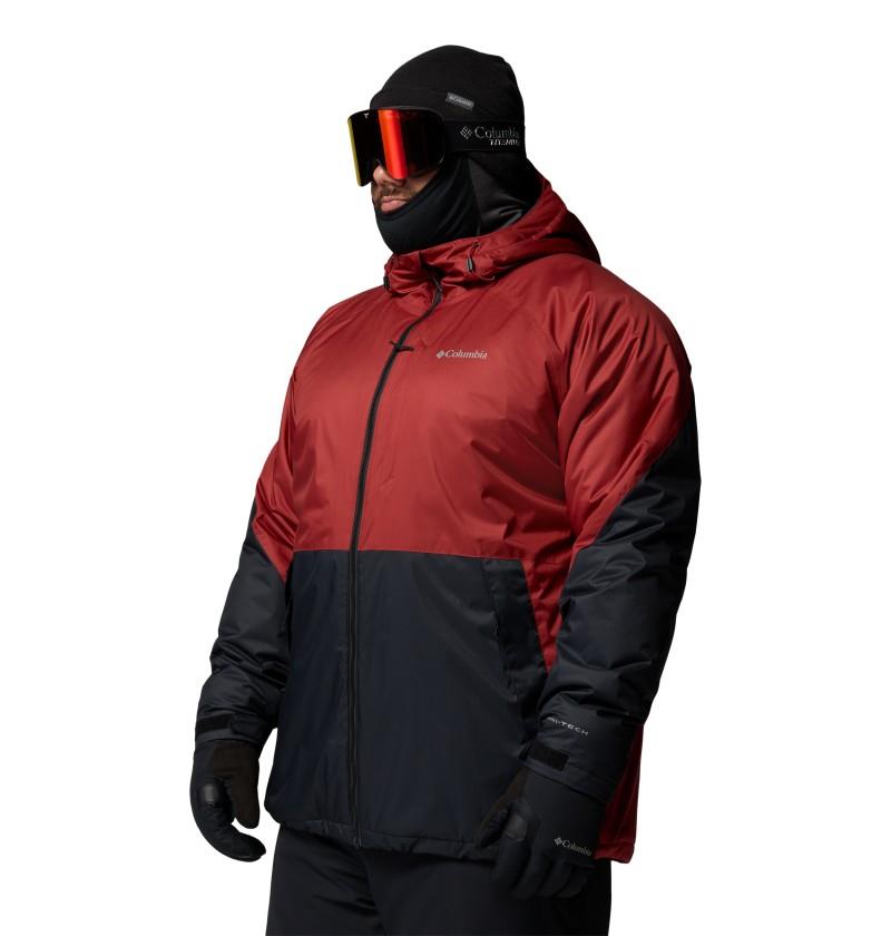 Snowy Summit Jacket, Extended - Mens - red oxide / black 1