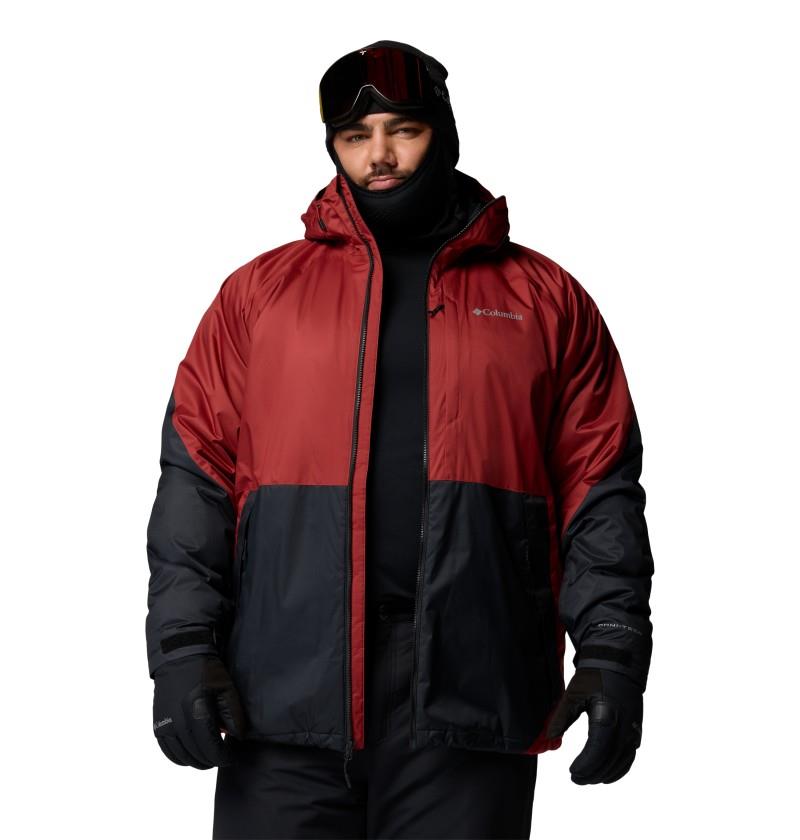 Snowy Summit Jacket, Extended - Mens - red oxide / black 1