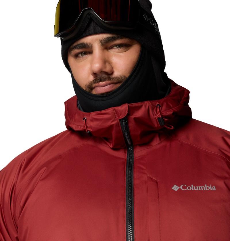 Snowy Summit Jacket, Extended - Mens - red oxide / black 1