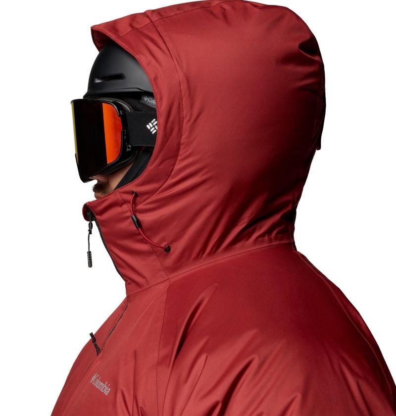 Snowy Summit Jacket, Extended - Mens - red oxide / black 1