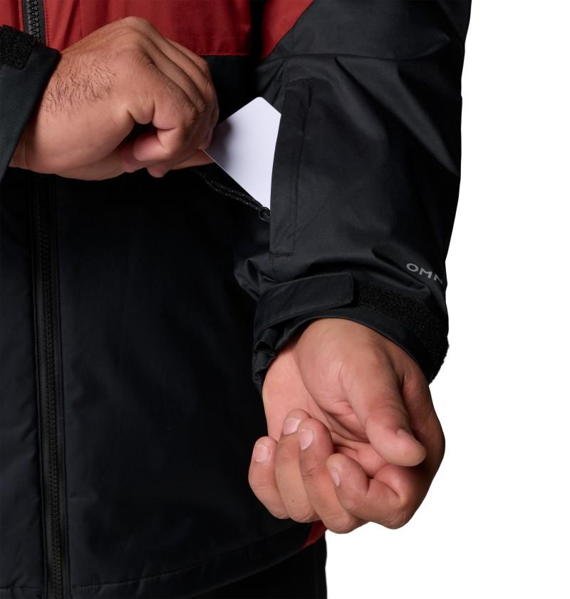 Snowy Summit Jacket, Extended - Mens - red oxide / black 1