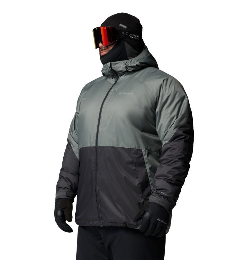 Snowy Summit Jacket, Extended - Mens - sedona sage / shark 1