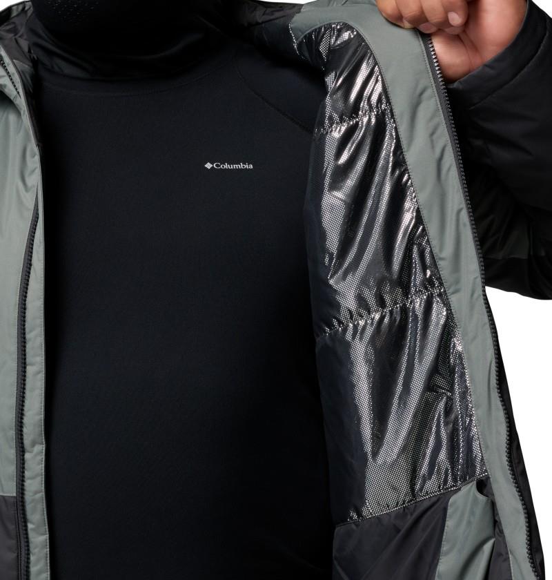 Snowy Summit Jacket, Extended - Mens - sedona sage / shark 1