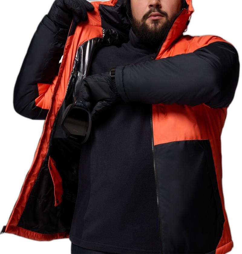 Snowy Summit Jacket, Extended - Mens - zing / black 1