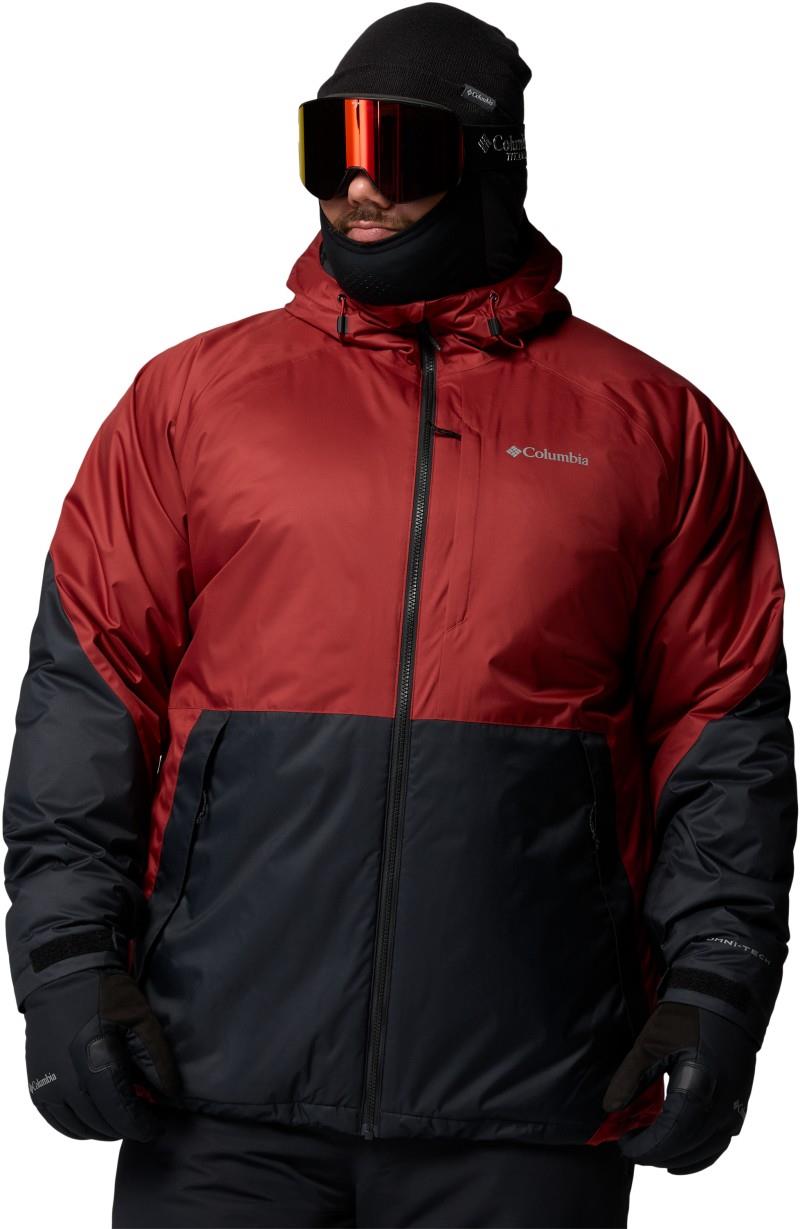 Snowy Summit Jacket, Tall - Mens - red oxide / black 1