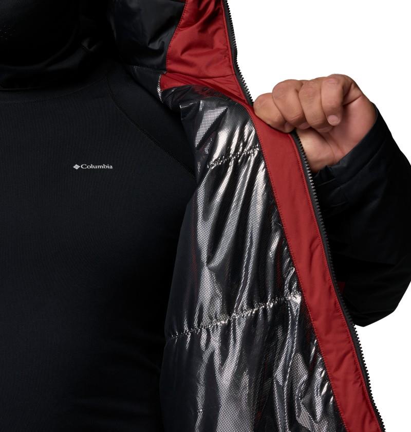 Snowy Summit Jacket, Tall - Mens - red oxide / black 1