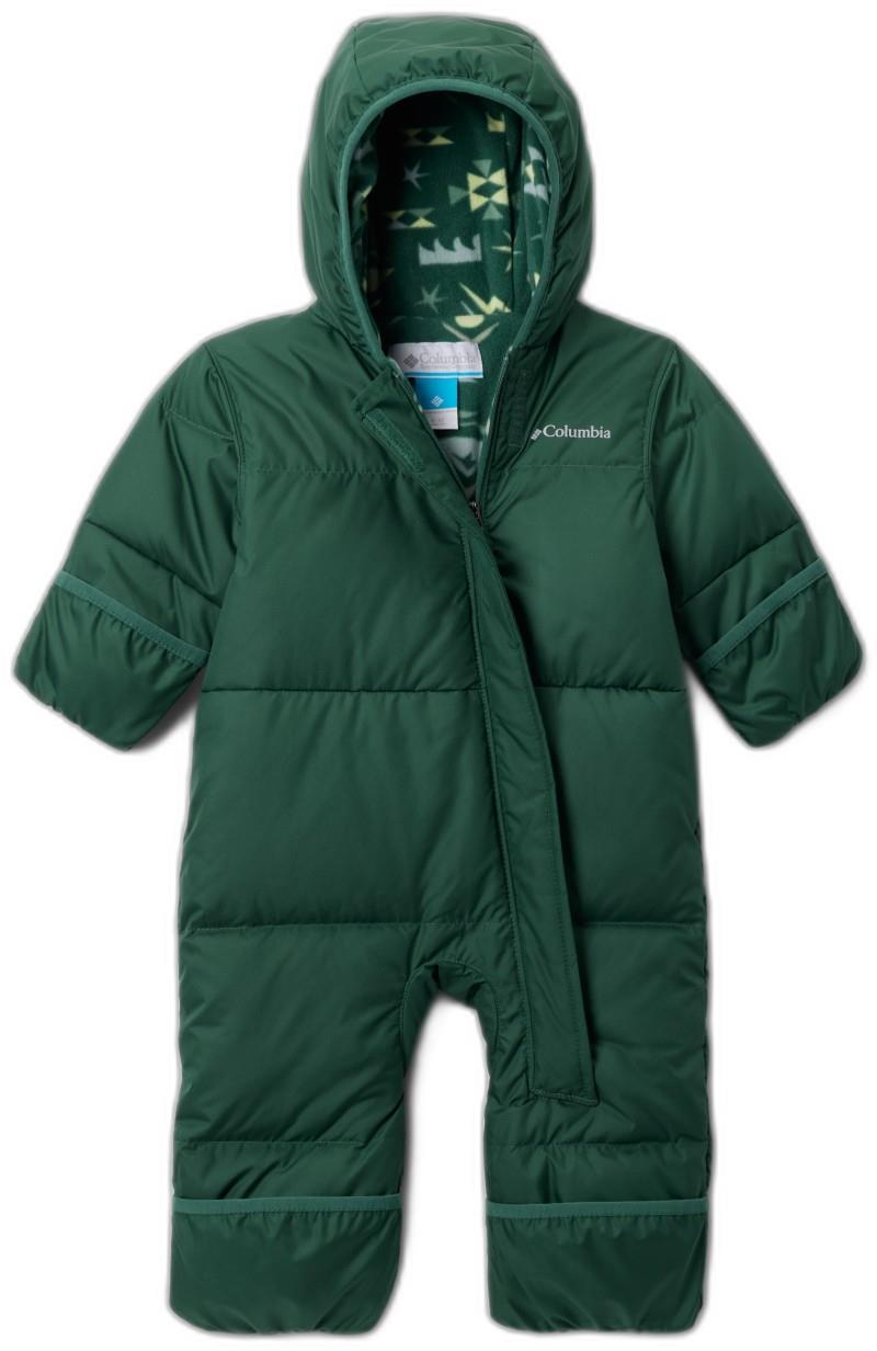 Snuggly Bunny II Bunting - Infant - rain forest / rain forest peaked 1
