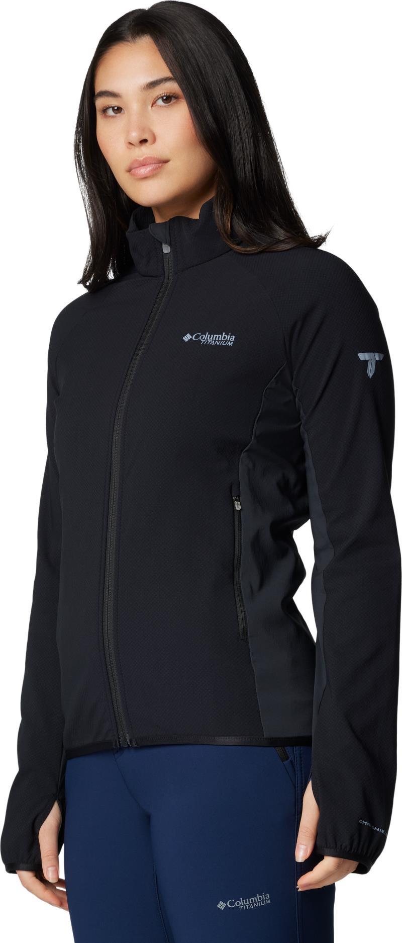 Spectre Ridge Full Zip Tech Fleece II - Womens - Black 2