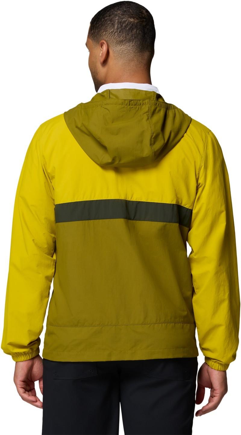 Spire Valley Hooded Windbreaker - Mens - antique moss / mossy green / greenscape 1
