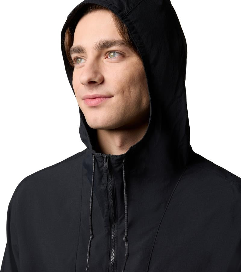Spire Valley Hooded Windbreaker - Mens - black / shark 1