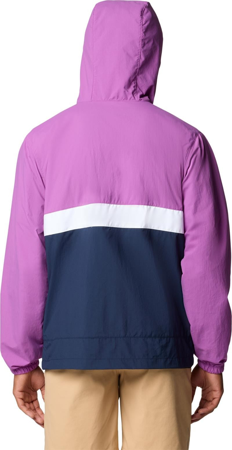 Spire Valley Hooded Windbreaker - Mens - razzle / collegiate navy / white 1
