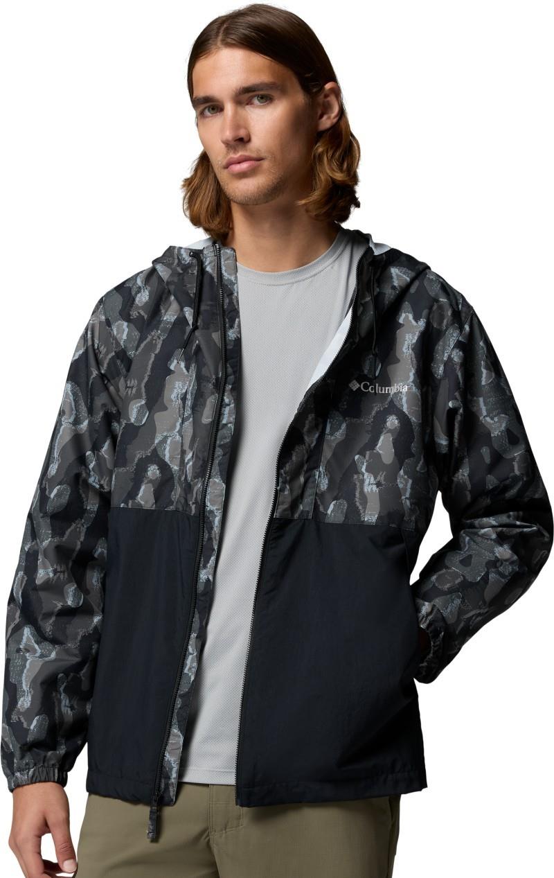 Spire Valley Novelty Windbreaker - Mens - black treebark / black 1