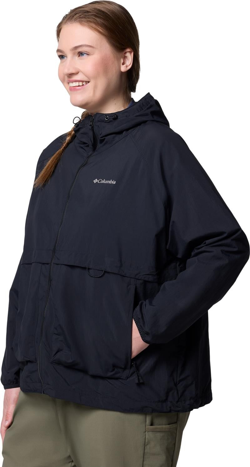 Spire Valley Windbreaker, Extended - Womens - black 1