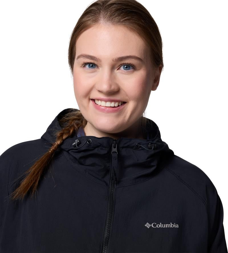 Spire Valley Windbreaker, Extended - Womens - black 1
