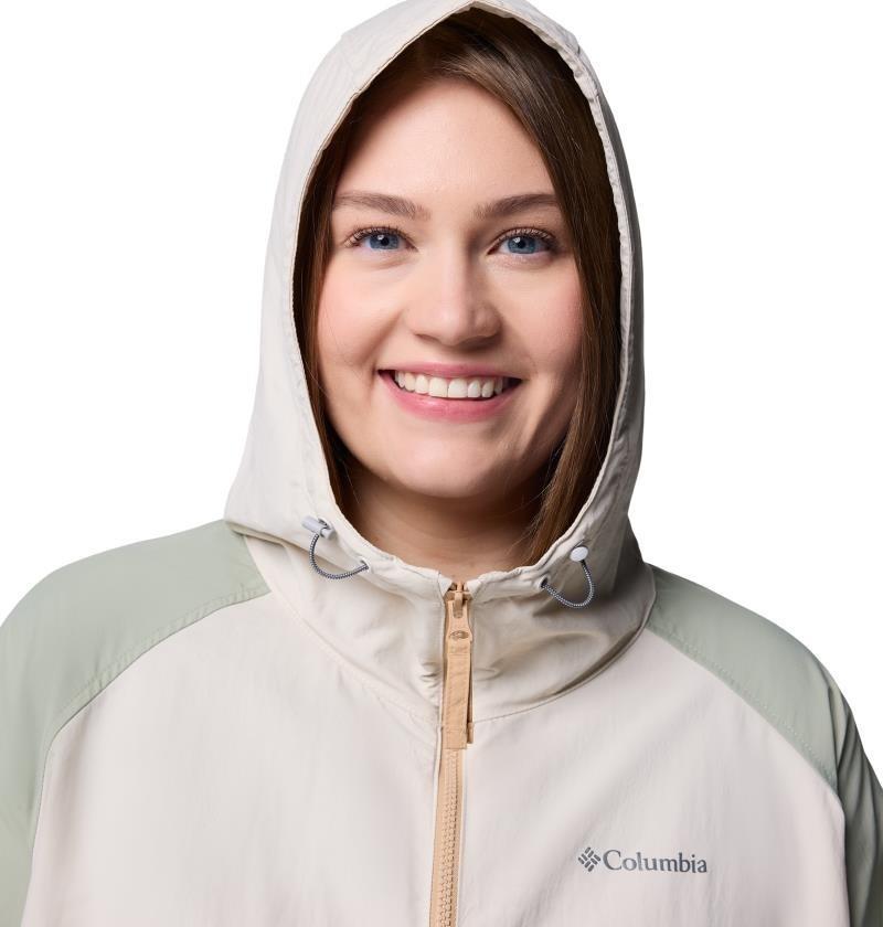 Spire Valley Windbreaker, Extended - Womens - canoe / dark stone / safari 1