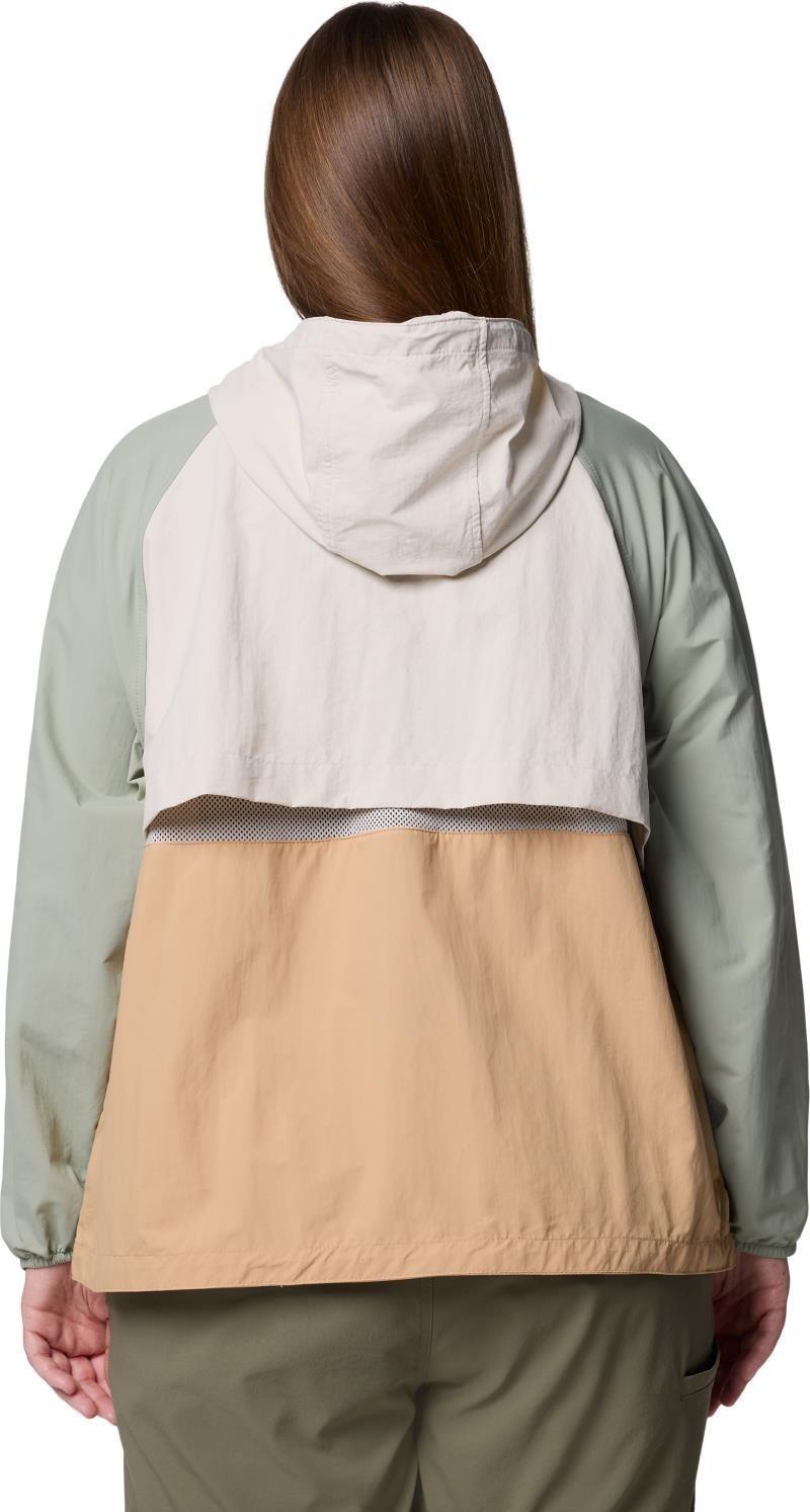 Spire Valley Windbreaker, Extended - Womens - canoe / dark stone / safari 1